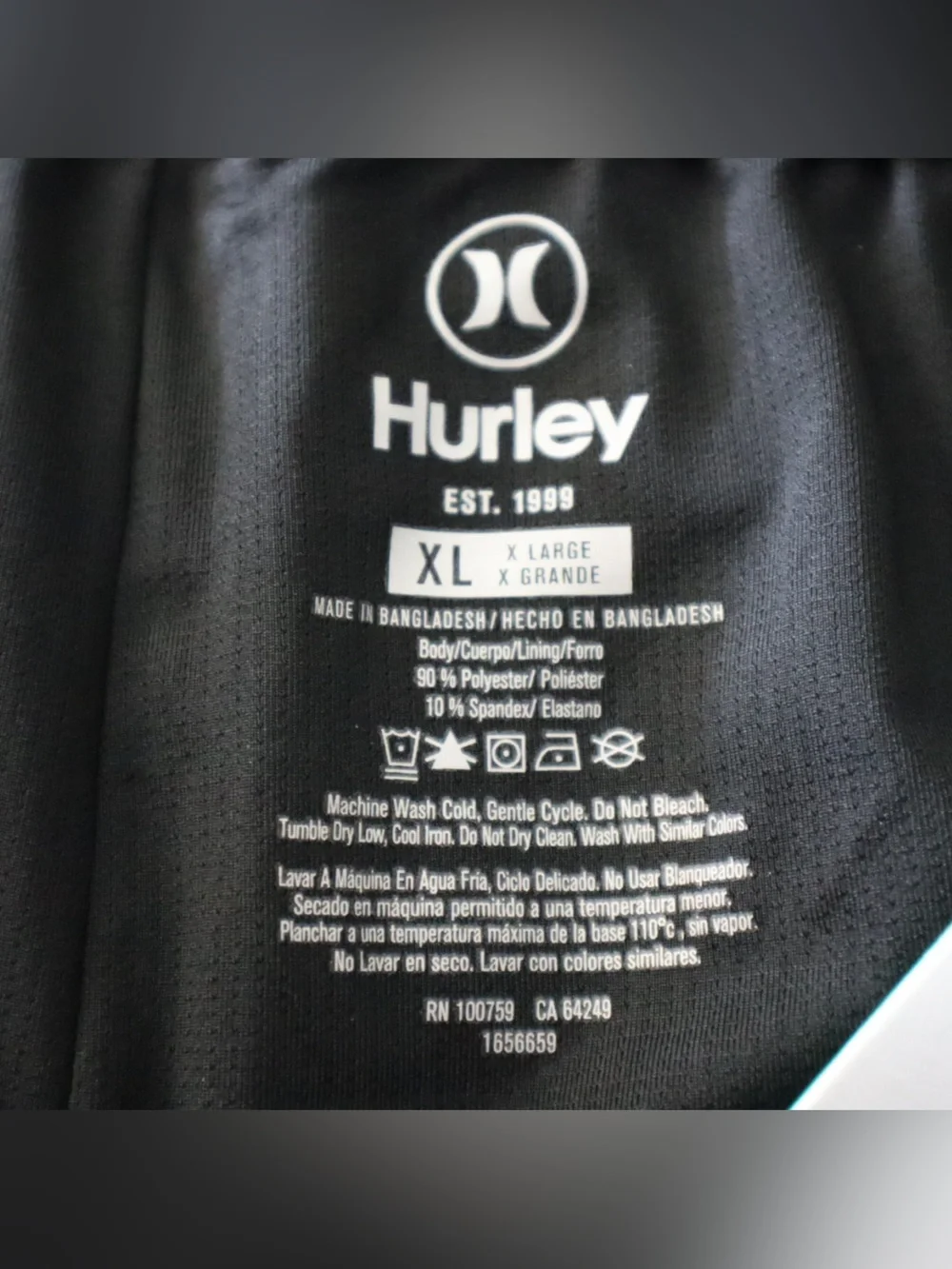 Hurley Men’s Navy Blue Floral Swim Shorts